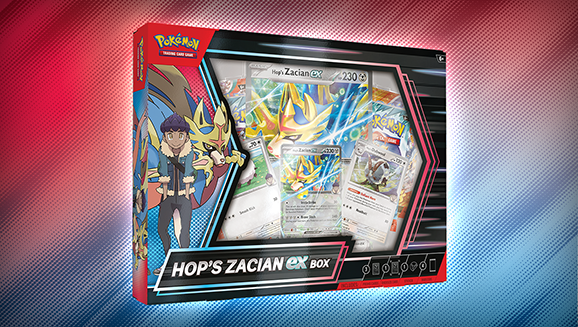 Hop's Zacian EX Box