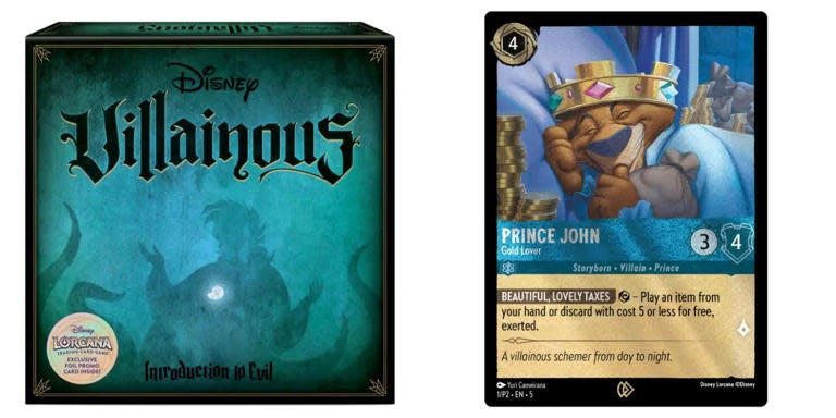 Disney Villainous: Introduction to Evil - Lorcana Edition