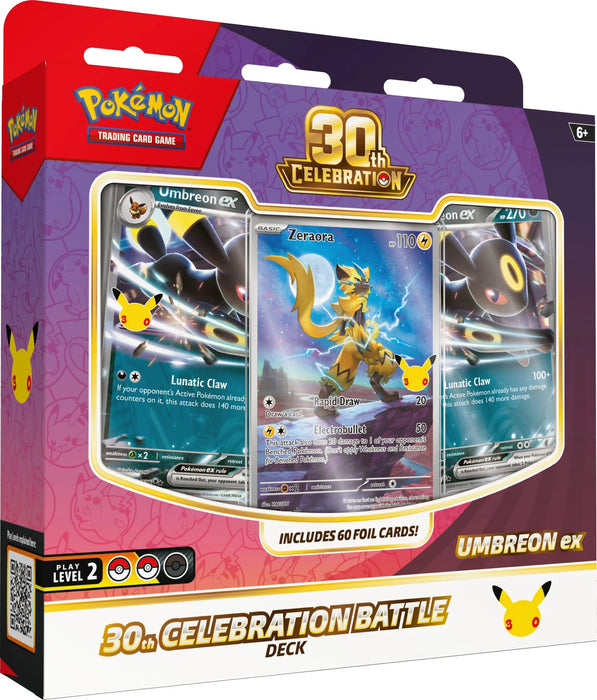 POKEMON 30th Celebration Battle Deck - Umbreon EX
