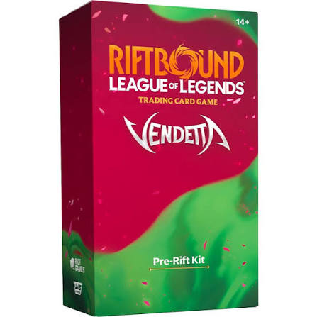 RIFTBOUND League Of Legends TCG Vendetta Pre-Rift Kit