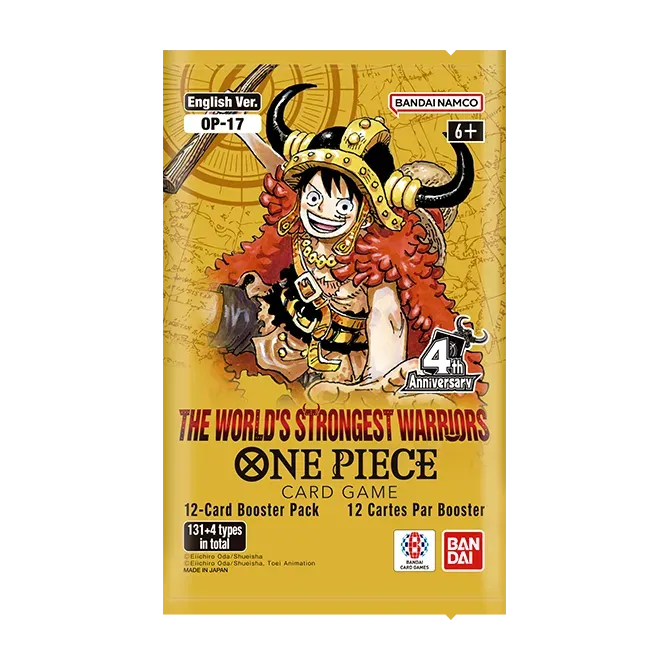 ONE PIECE - Booster Pack - OP-17 The World's Strongest Warriors -EN