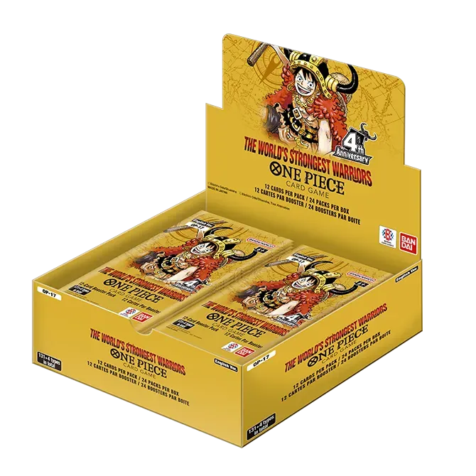 ONE PIECE - Booster Box - OP-17 The World's Strongest Warriors -EN