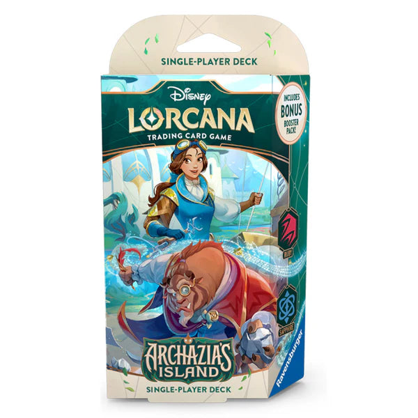Disney Lorcana: Archazia's Island - Starter Deck Ruby-Sapphire Boutique Awesome Disney Lorcana: Archazia's Island - Starter Deck Ruby-Sapphire Boutique Awesome