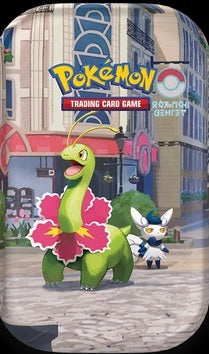 POKEMON Lumiose City Mini Tin - Meganium / Meowstic