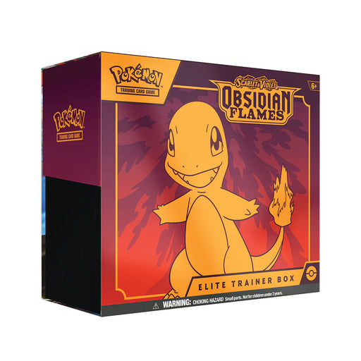 Pokémon TCG Scarlet & Violet Obsidian Flames Elite Trainer Box - Releases August 11, 2023