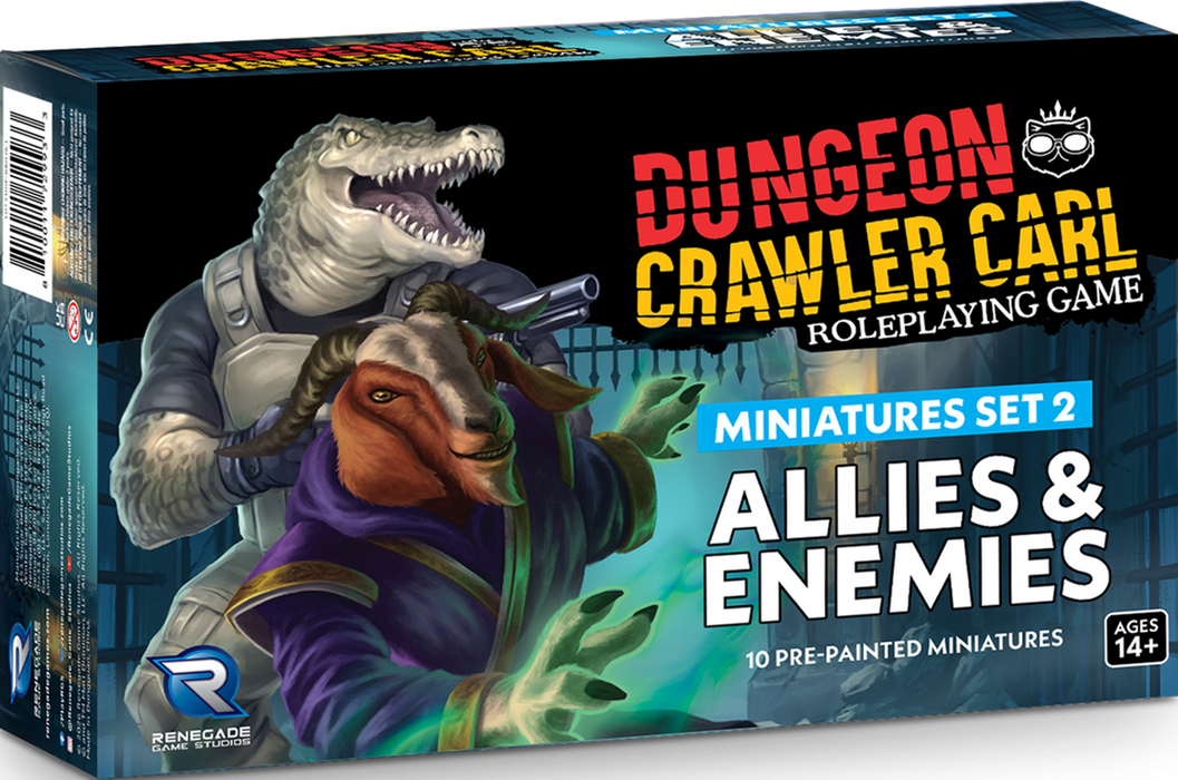 Dungeon Crawler Carl Minis - Allies & Enemies