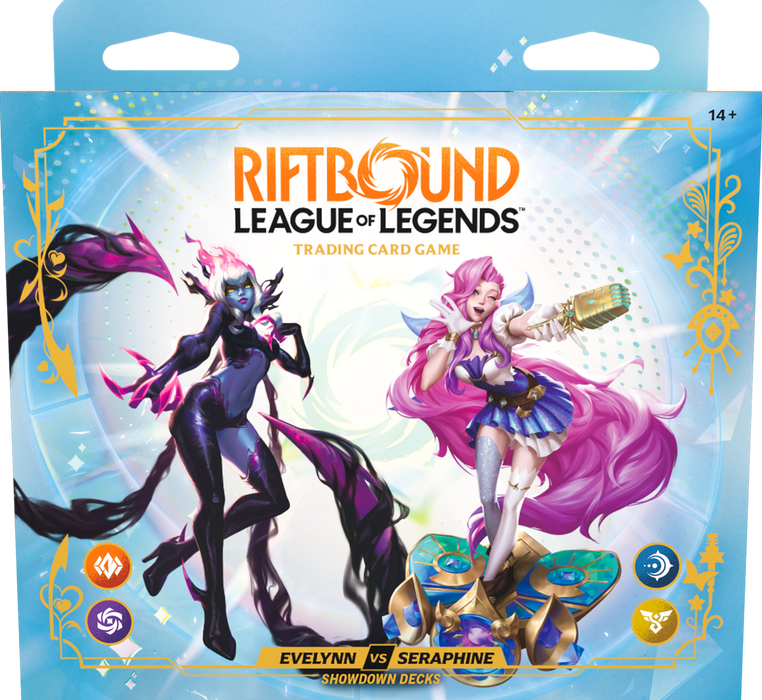 Riftbound League Of Legends TCG Radiance Showdown Deck - Evelynn VS Seraphine