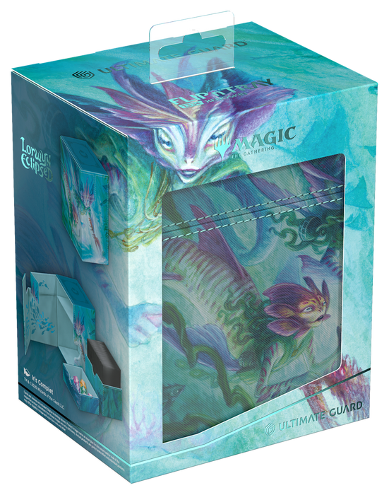 UG FLIP N TRAY DECK CASE XENOSKIN MTG LORWYN ECLIPSED MERFOLK 133+