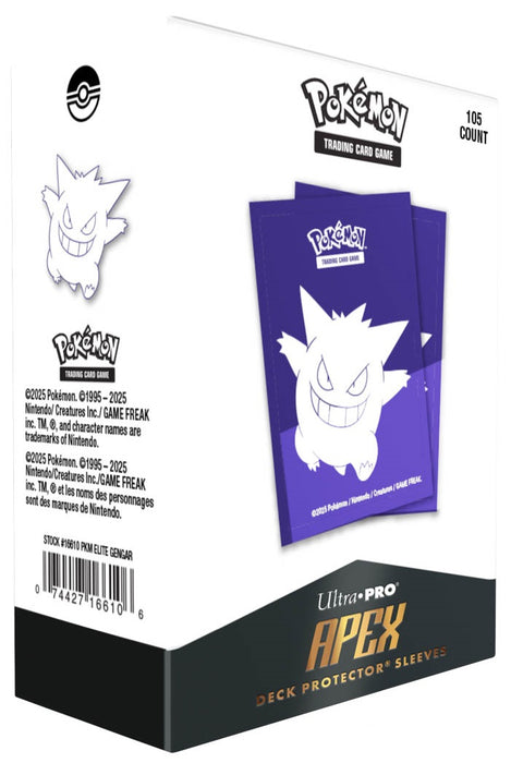 Elite Gengar 105ct APEX Deck Protector™ Sleeves for Pokémon TCG