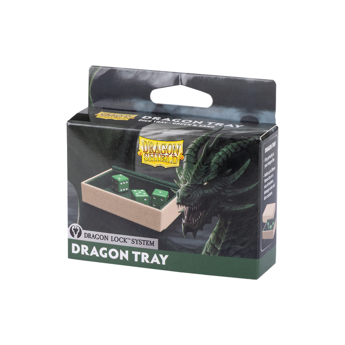 DRAGON SHIELD Dragon Tray - Green & Sand
