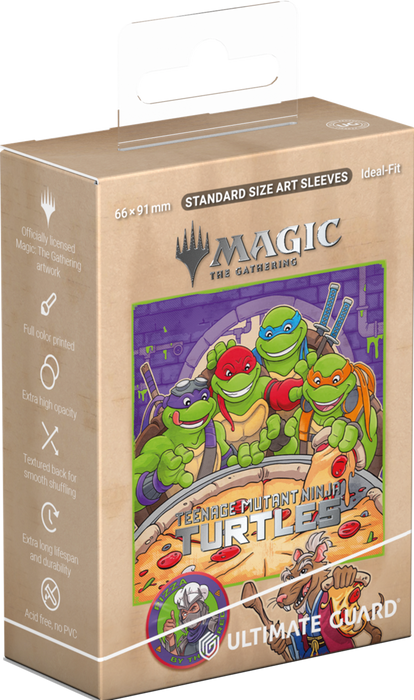 UG ART SLEEVES MTG TEENAGE MUTANT NINJA TURTLES - PIZZA BOX