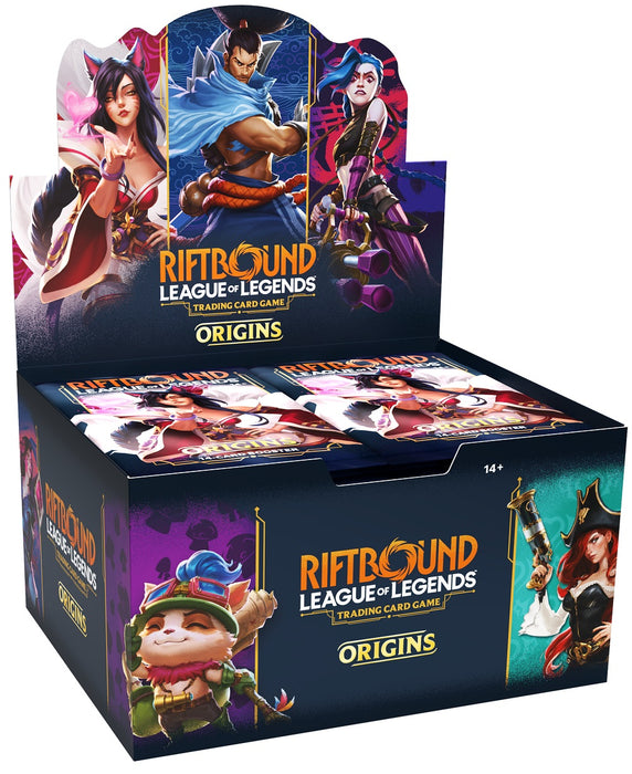 Riftbound: League of Legends - Booster Box - Origins - EN — Boutique ...
