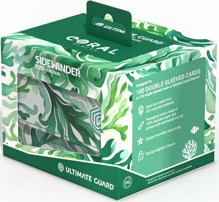 Ultimate Guard Sidewinder 100+ Xenoskin - CORAL PLACES KELP FOREST