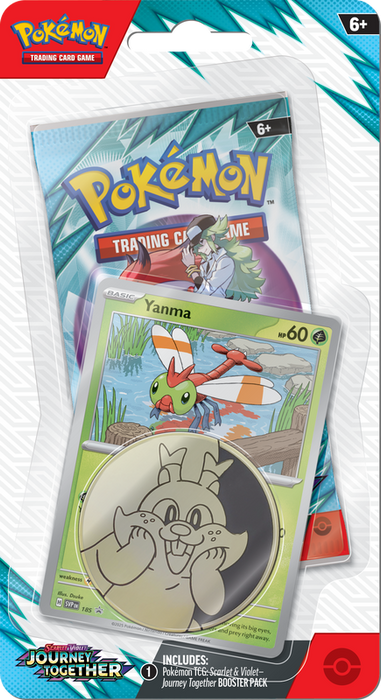 Pokémon TCG: Scarlet & Violet Journey Together Checklane Blister Pack - Yanma Promo