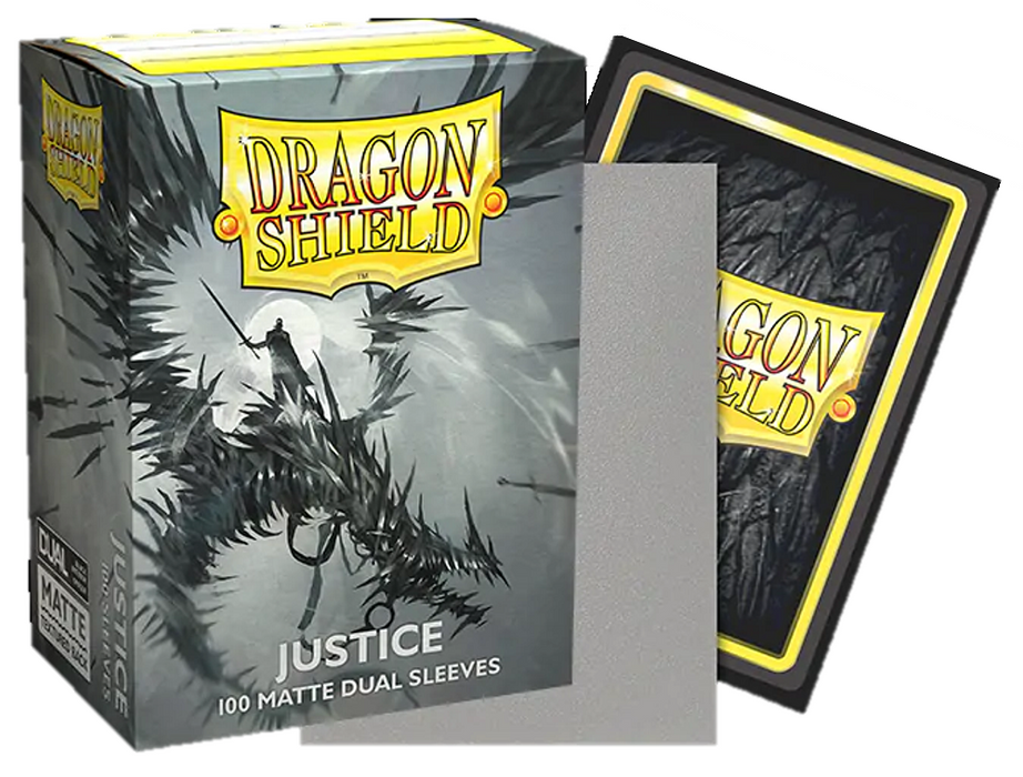 Dragon Shield: Dual Matte: Justice (Silver)