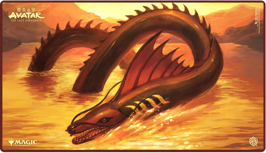UG PLAYMAT MTG AVATAR: THE LAST AIRBENDER -  The Unagi of Kyoshi Island