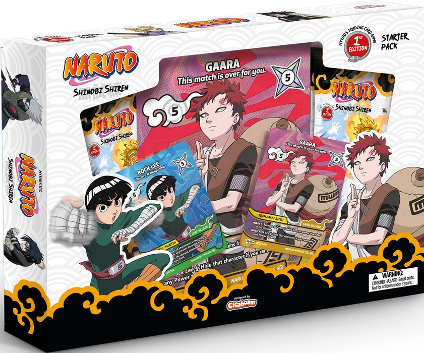 Naruto Mythos TCG: Shinobi Shiren - Set 2 - Gaara vs Rock Lee Starter Pack