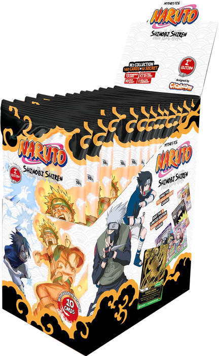 Naruto Mythos TCG: Shinobi Shiren - Set 2 - Booster Box 1st Edition
