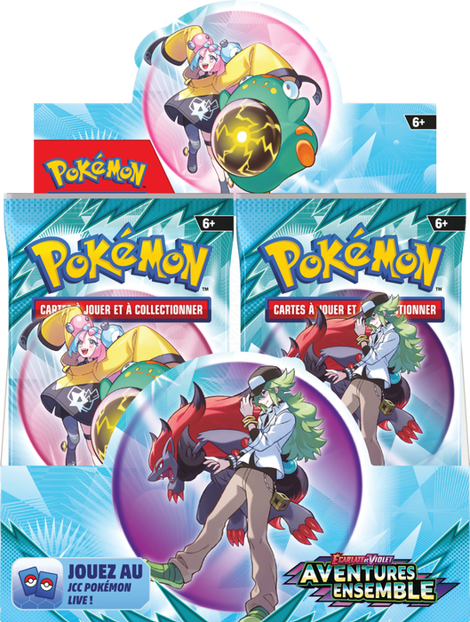 (Français) Pokémon TCG Scarlet & Violet Journey Together Booster Box