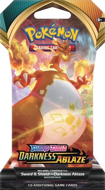 !Booster Pack - Pokemon Sword & Shield Darkness Ablaze