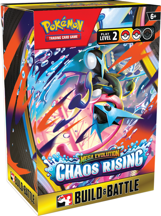 POKEMON ME04 CHAOS RISING BUILD & BATTLE BOX