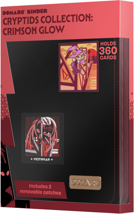 Gatherer's Tavern - Cryptids Collection 9 Pocket Domaru Binder - Crimson Glow