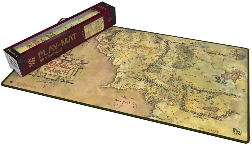UG PLAYMAT LOTR PLACES OF MIDDLE EARTH