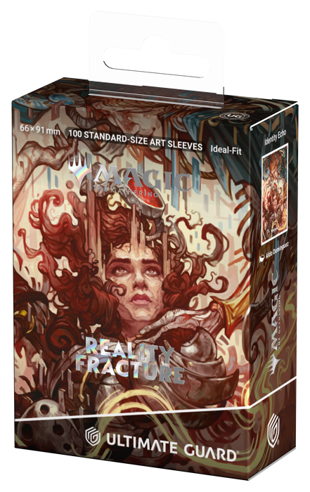 UG Art Sleeves MTG Reality Fracture -Red Rare