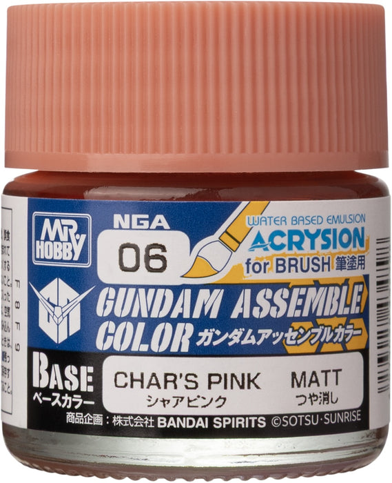 GUNDAM ASSEMBLE COLOR CHAR'S PINK