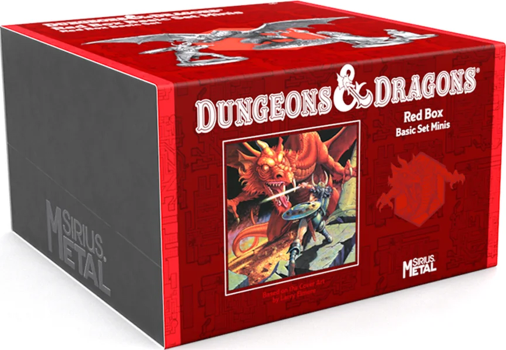 Dungeons & Dragons: Sirius Metal Miniatures: 1983 Basic Boxed Set