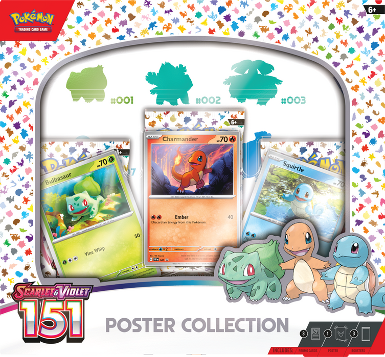 Pokemon TCG - Scarlet & Violet: 151 Poster Collection