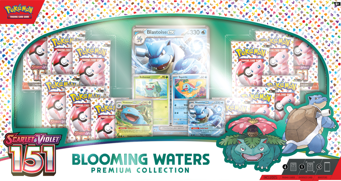 Pokemon 151 : Blooming Waters Premium Collection