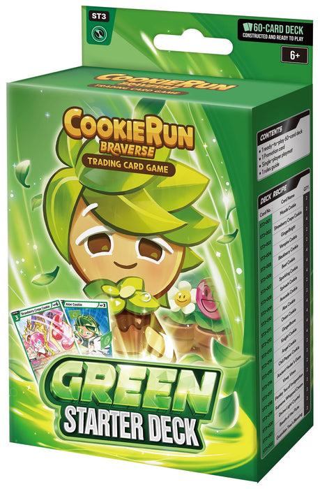 Cookie Run TCG: Braverse: Starter Deck - Green