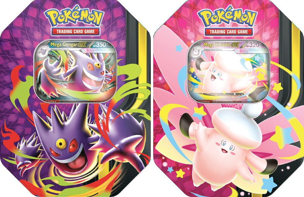 POKEMON Mega Moonlit Tin - Pack of 2