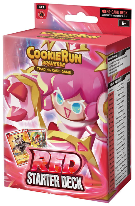 Cookie Run TCG: Braverse: Starter Deck - Red