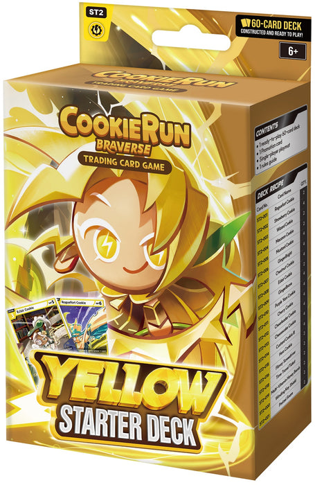 Cookie Run TCG: Braverse: Starter Deck - Yellow
