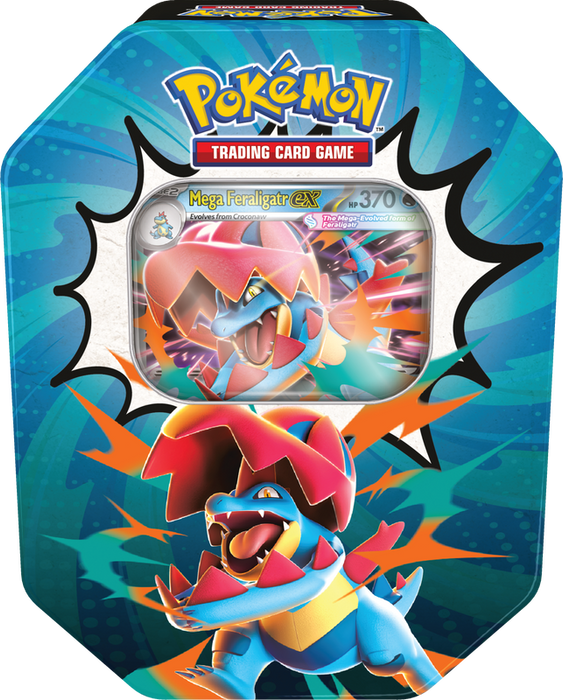 Pokemon - ME02.5 - Ascended Heroes Tin - Mega Feraligatr