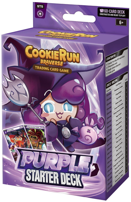 Cookie Run TCG: Braverse: Starter Deck - Purple