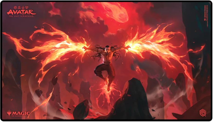 UG PLAYMAT MTG AVATAR: THE LAST AIRBENDER - Ozai, the Phoenix King
