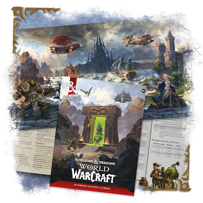 Dungeons & Dragons X World of Warcraft DM Screen