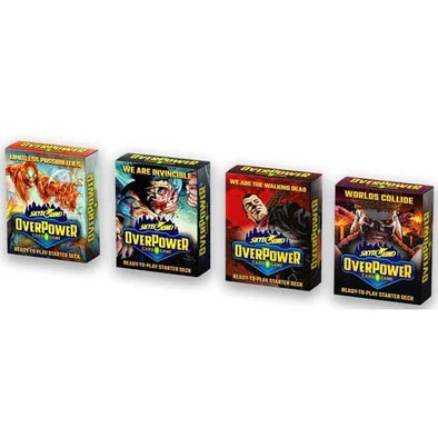 OVERPOWER CCG - Skybound Starter Deck (Set of 4)
