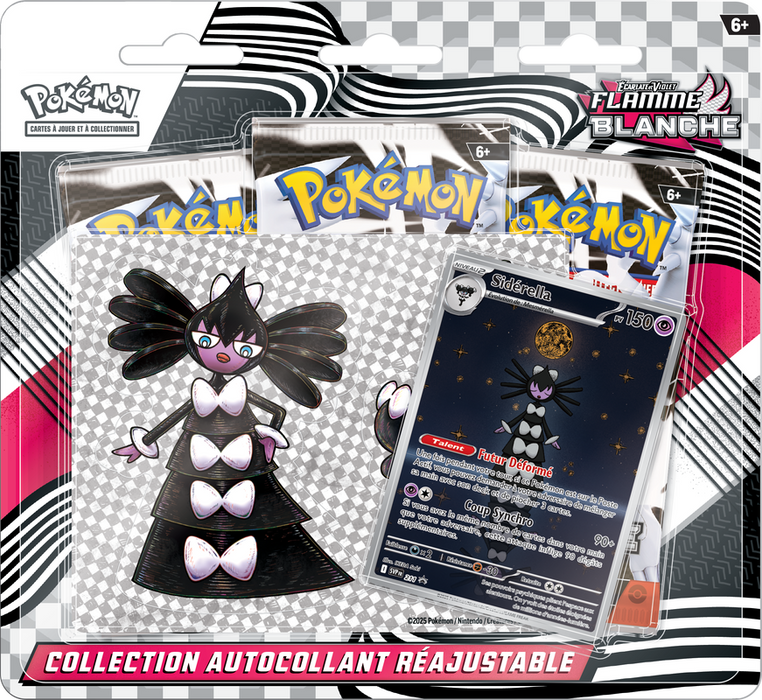 FRANCAIS Pokemon TCG - Scarlet and Violet : White Flare - Tech Sticker Collection