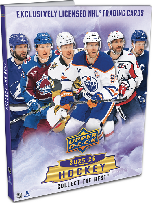 2025-26 UPPER DECK Series 1 Hockey Starter Kit