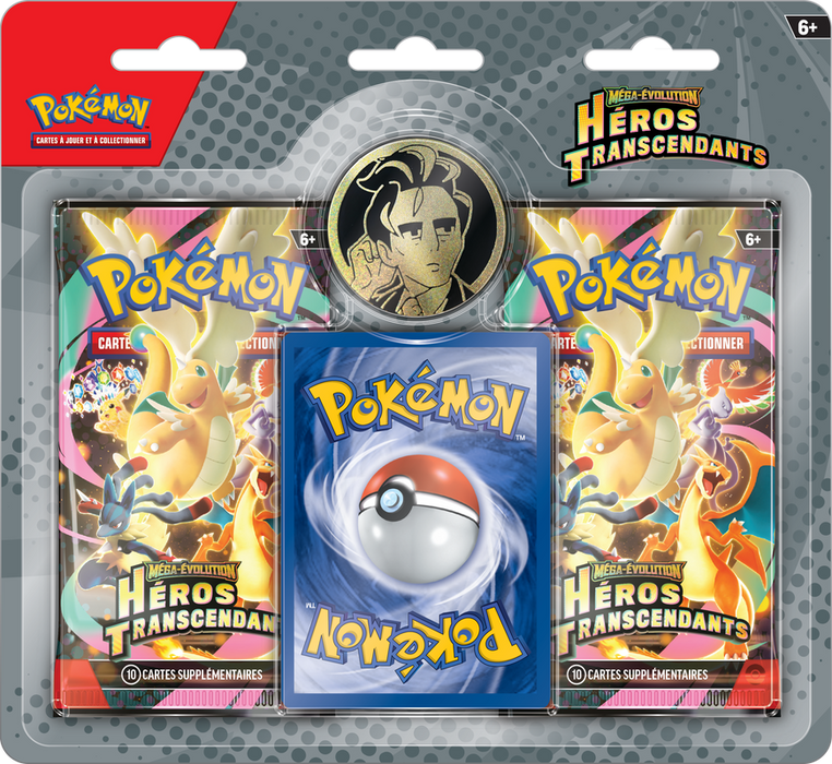 POKEMON FRENCH ME2.5 ASCENDED HEROES 2-PACK BLISTER COLLECTION LARRY