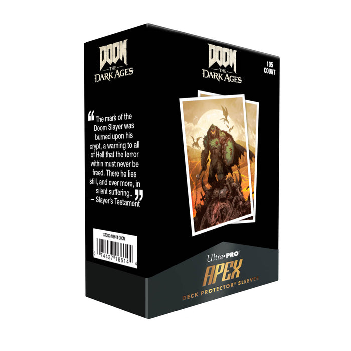Doom the Dark Ages 105ct APEX Deck Protector™ Sleeves #2
