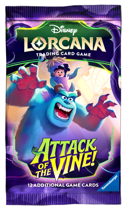 DISNEY LORCANA SET 13 Attack Of The Vine! Booster Pack