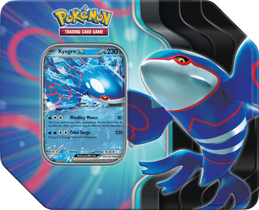 Pokémon TCG Azure Legends - Kyogre EX Tin
