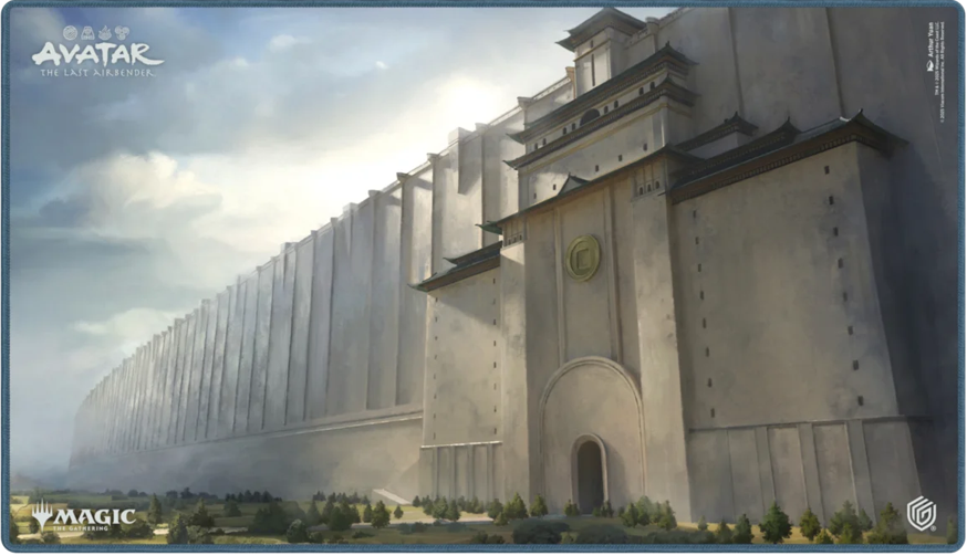 UG PLAYMAT MTG AVATAR: THE LAST AIRBENDER - The Walls of Ba Sing Se