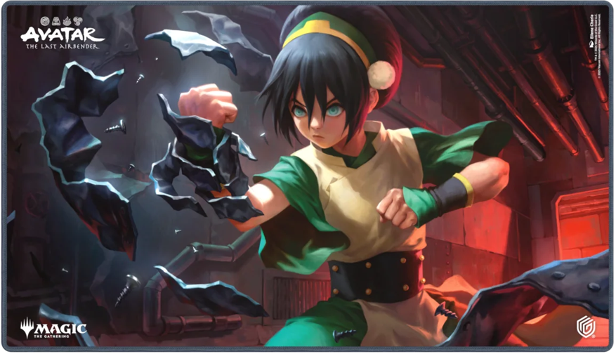 UG PLAYMAT MTG AVATAR: THE LAST AIRBENDER - Toph, the First Metalbender