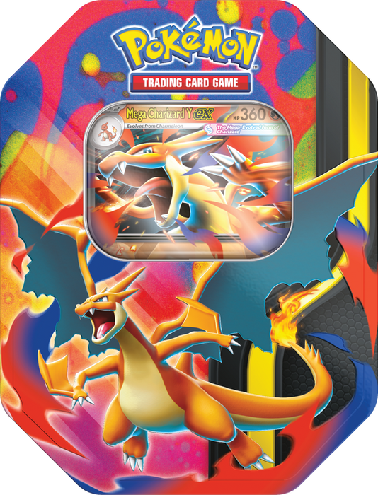 POKEMON MEGA CHARIZARD TIN
